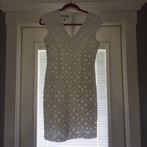 Maggy London white lace dress